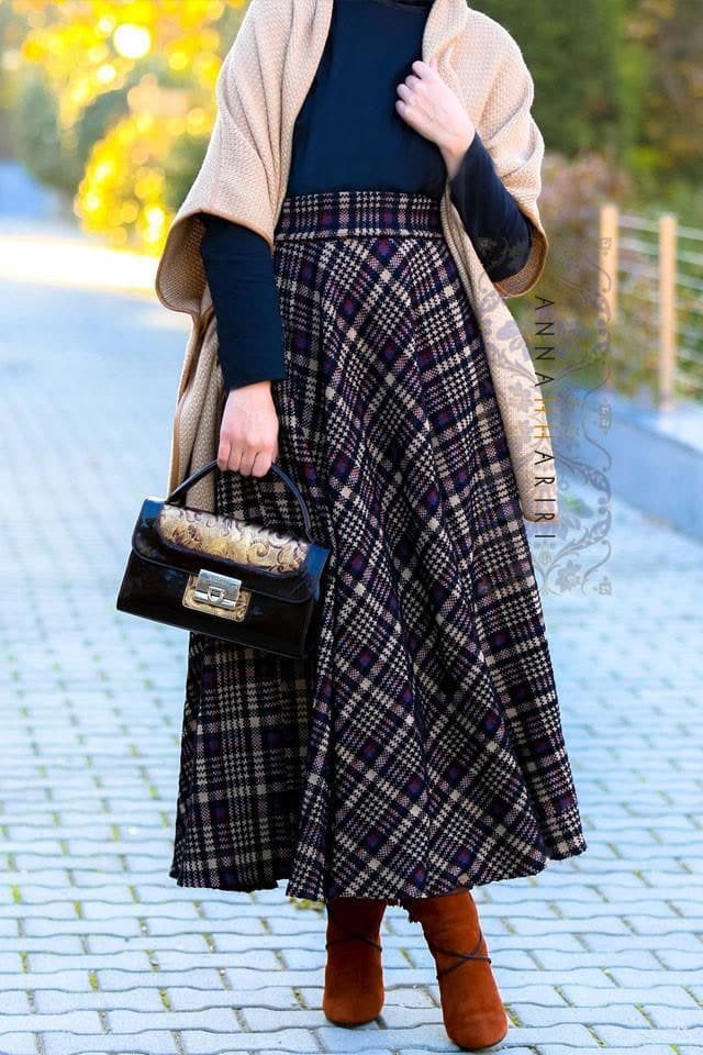 Plaid Skirt