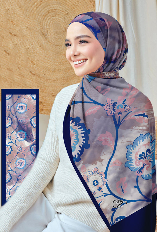 Saadiya Printed Chiffon Hijab