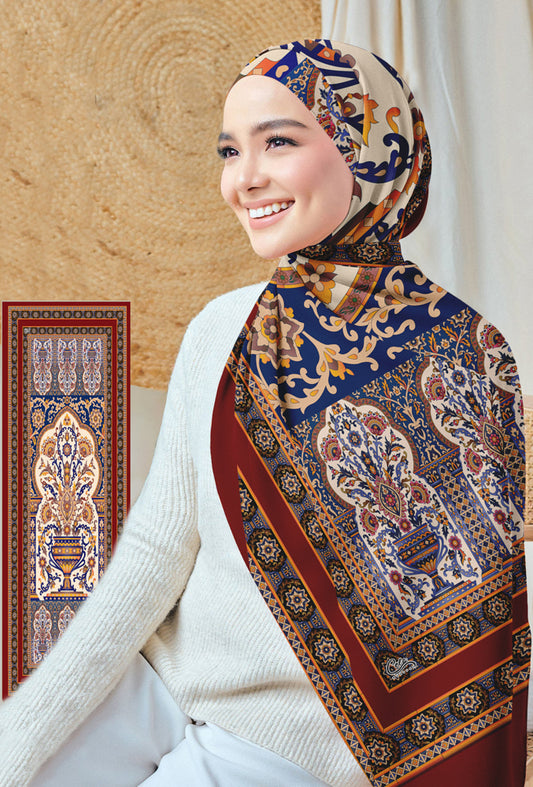 Asema Printed Chiffon Hijab