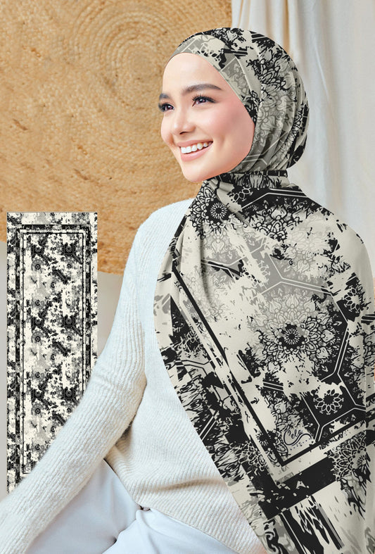 Naviny Printed Chiffon Hijab