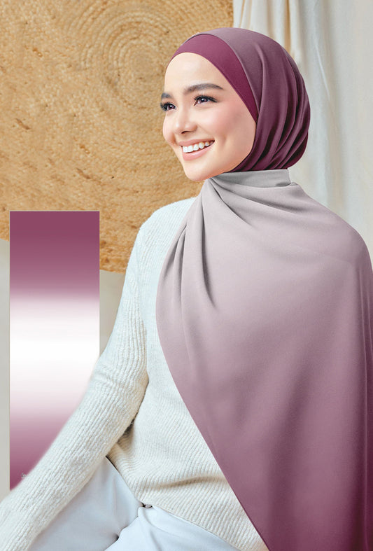 Krasota Printed Chiffon Hijab