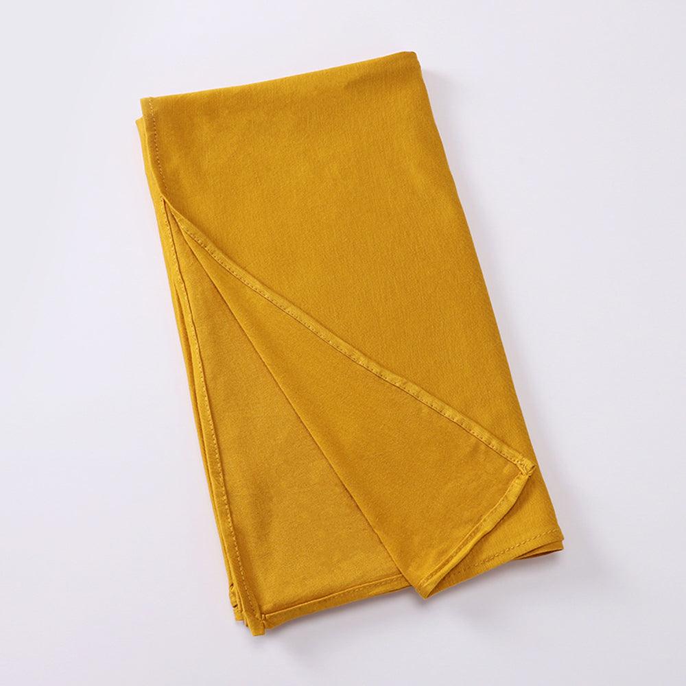 Bright Ginger Buter Toffi Scarf which does not need a pin - ANNAH HARIRI
