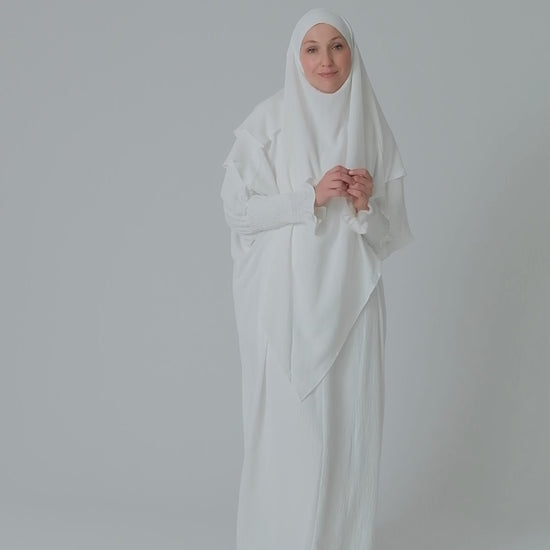 Two-Layer Khimar for Prayer