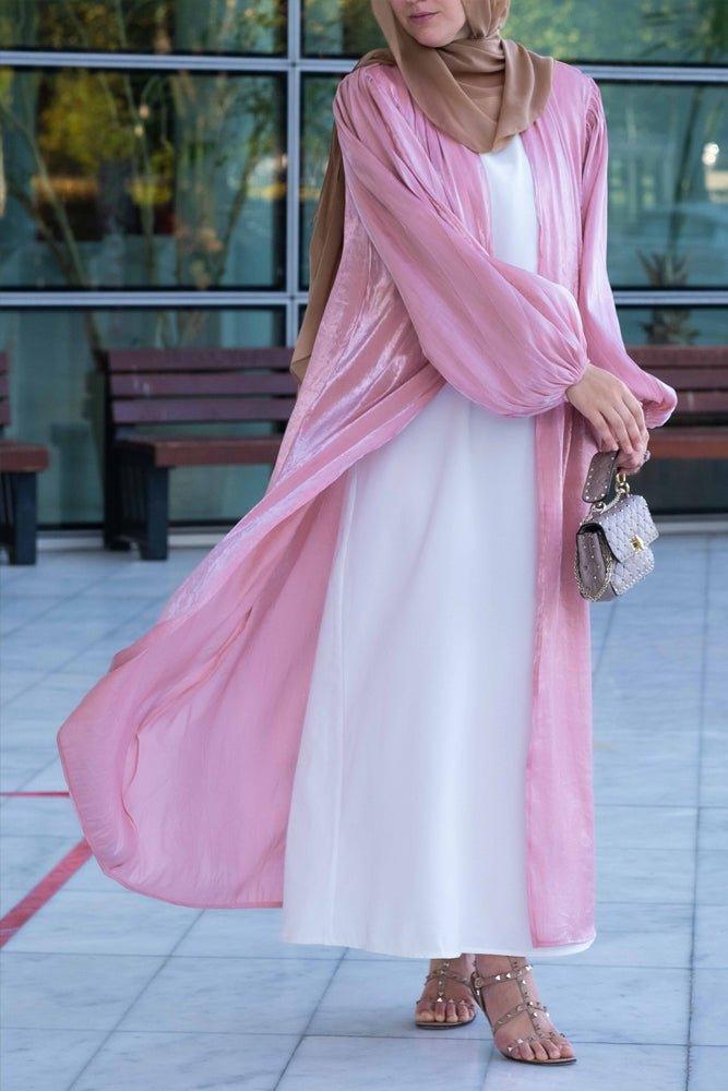 Abbie sleeveless slip dress in white - ANNAH HARIRI