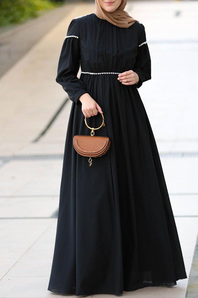 Black Aysenur Dress - ANNAH HARIRI
