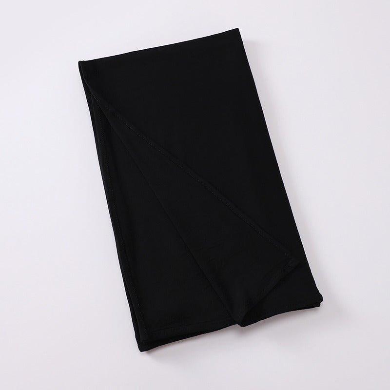 Black Buter Toffi Scarf which does not need a pin - ANNAH HARIRI