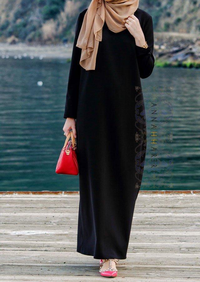 Black Pencil Dress - ANNAH HARIRI