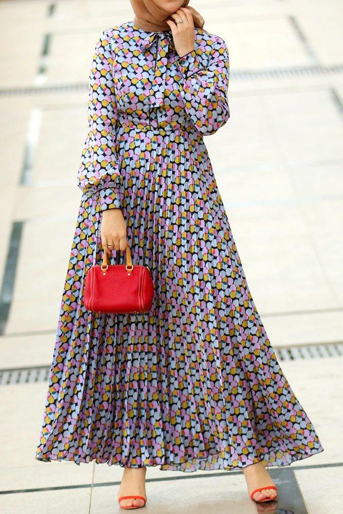 Bubbles Modest Dress - ANNAH HARIRI