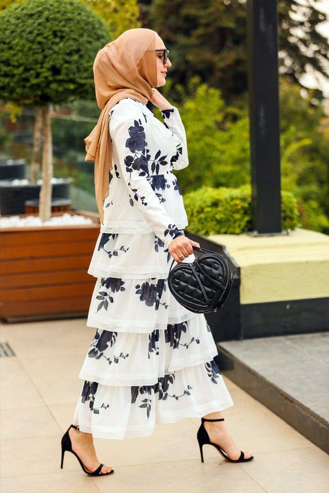 Chic Modest Dress - ANNAH HARIRI