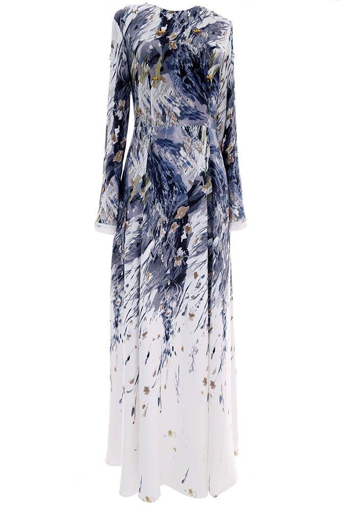 Cotton Crystal Dress - ANNAH HARIRI