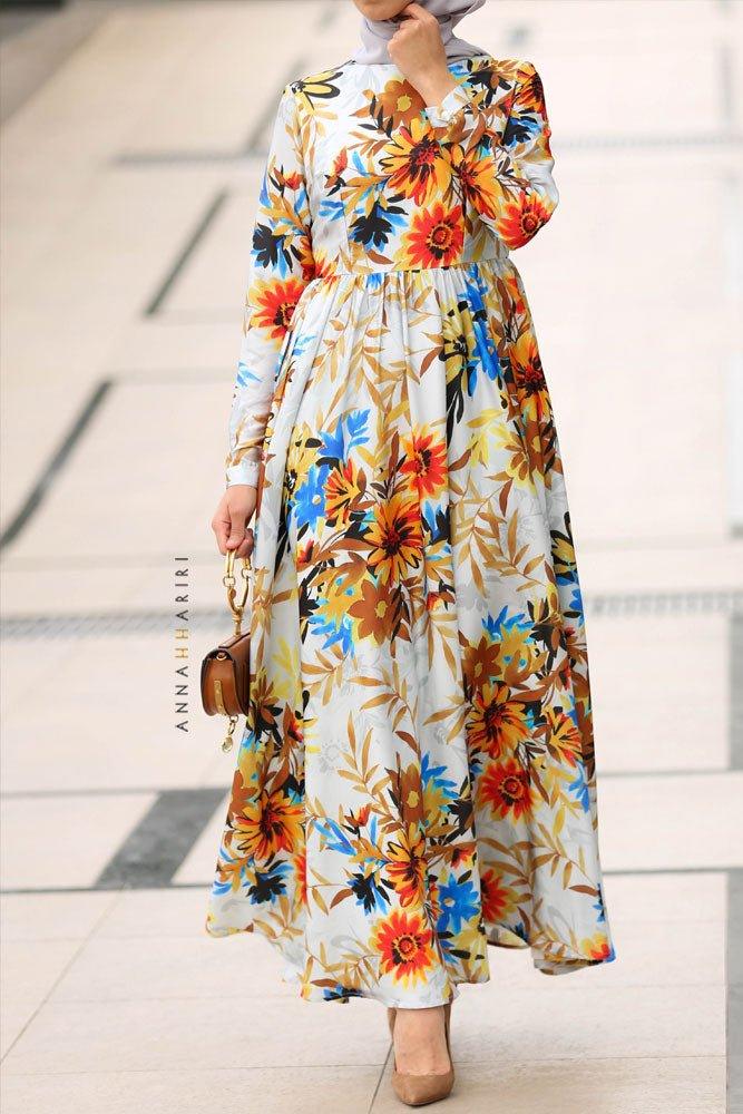 Daffodil Modest Dress - ANNAH HARIRI