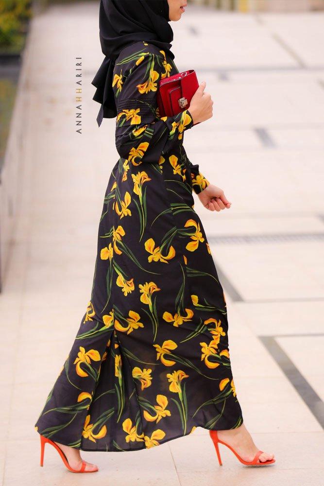 Designer Modest Dress - ANNAH HARIRI