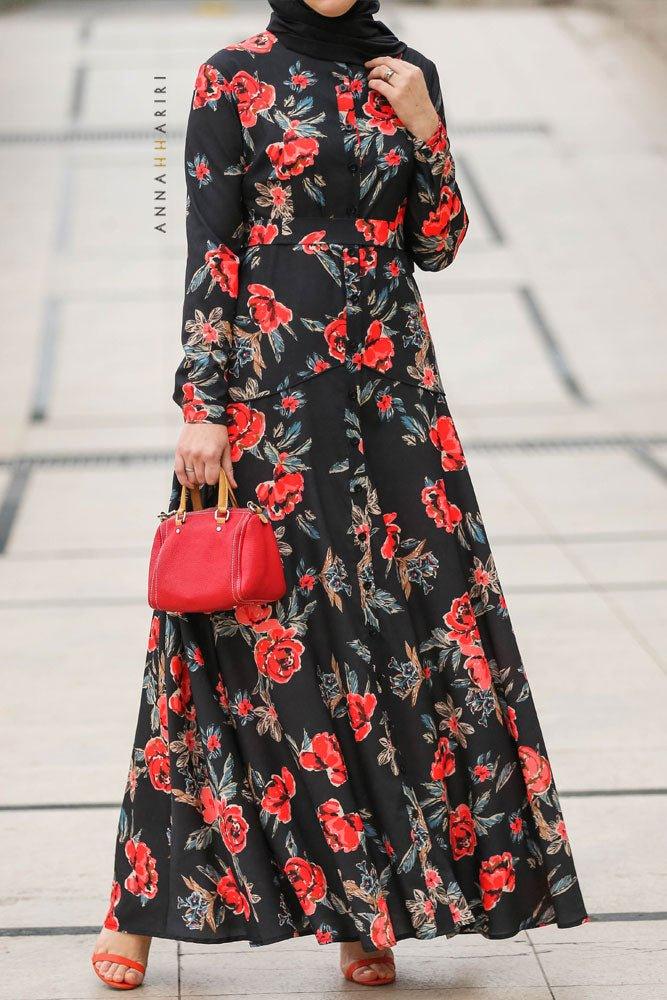 Garden Rose Dress - ANNAH HARIRI