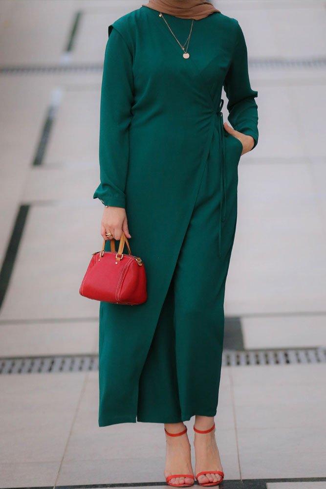 Green Tulum Jumpsuit - ANNAH HARIRI