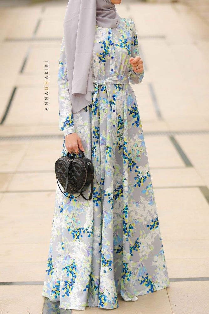 Grey Sunshine Dress - ANNAH HARIRI