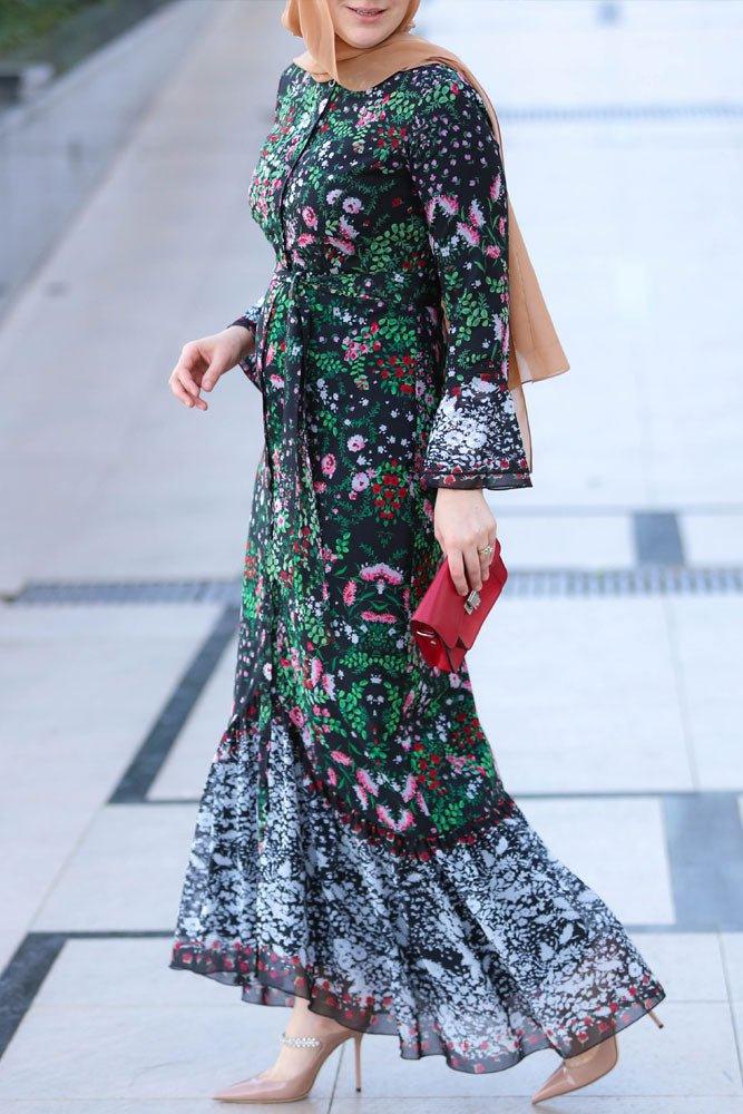 Ilkbahar Modest Dress - ANNAH HARIRI