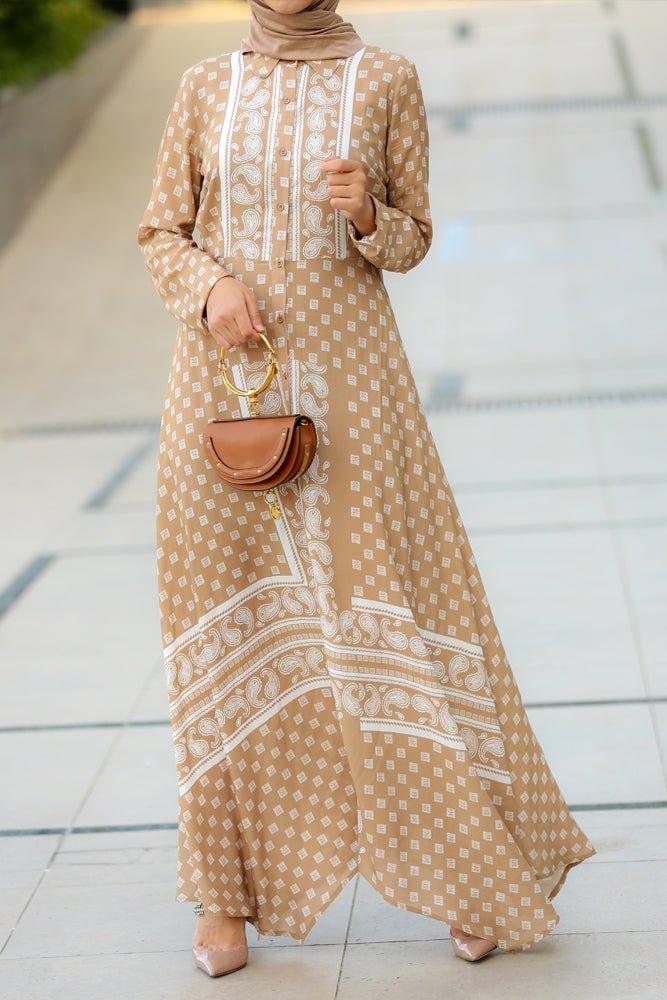 Isbeil Cotton Dress - ANNAH HARIRI