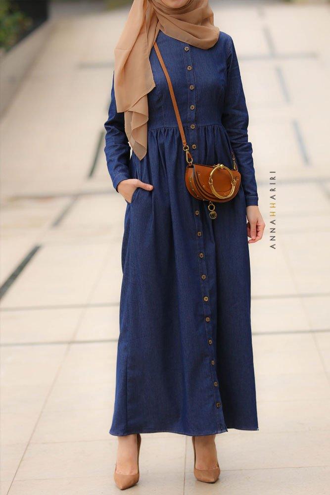 Jeans Modest Dress - ANNAH HARIRI