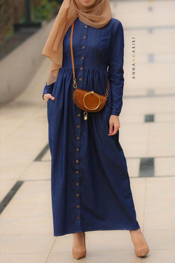 Jeans Modest Dress - ANNAH HARIRI