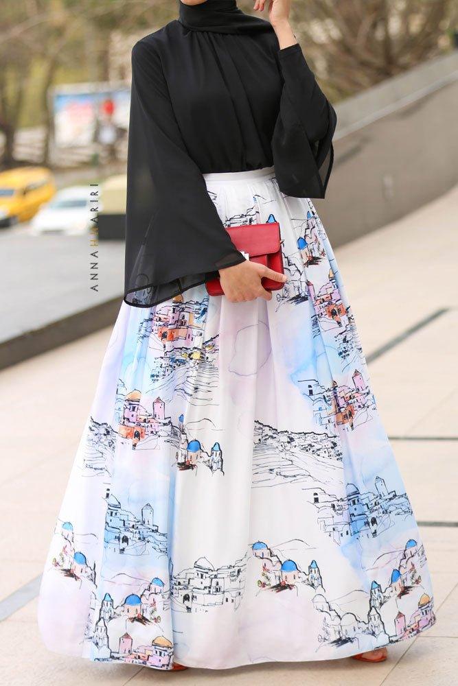 Jerusalem Modest Skirt - ANNAH HARIRI