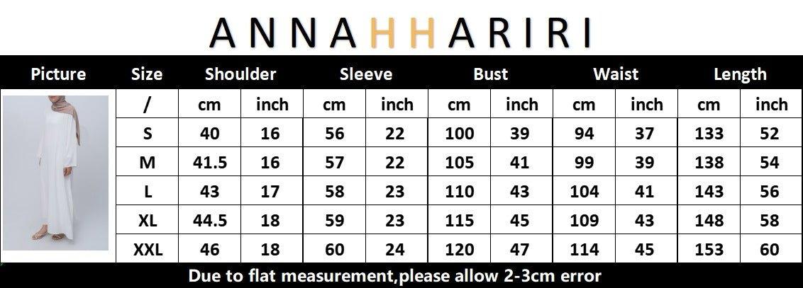 Khaki Kira loose slip dress with pockets in maxi length and with long sleeve - ANNAH HARIRI