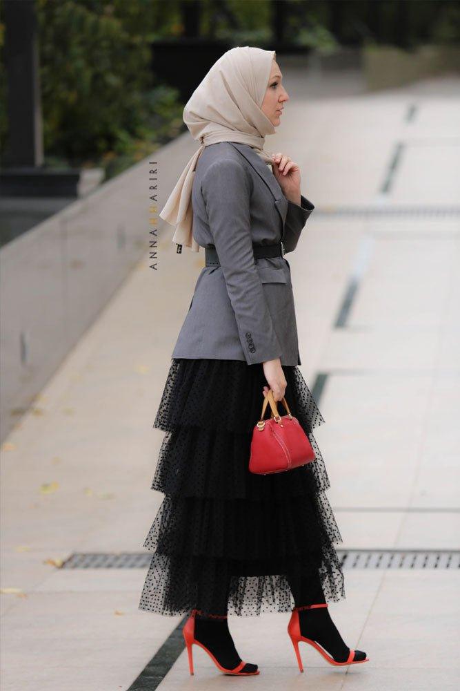 Layered Tulle Skirt - ANNAH HARIRI
