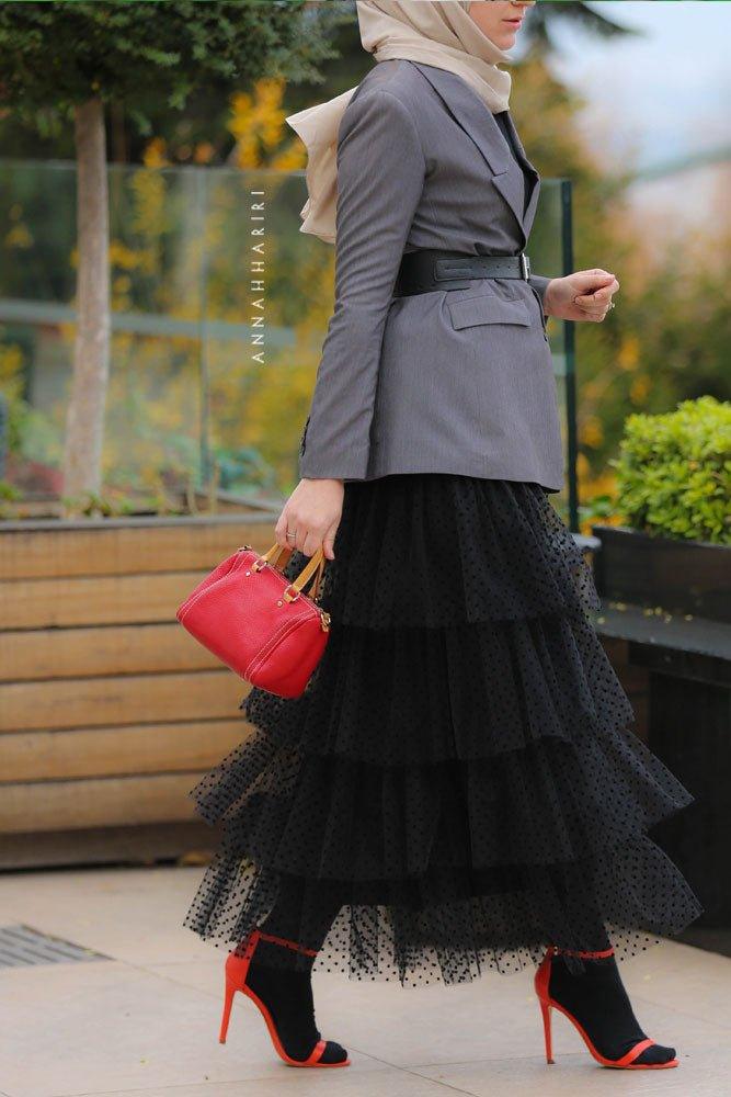 Layered Tulle Skirt - ANNAH HARIRI