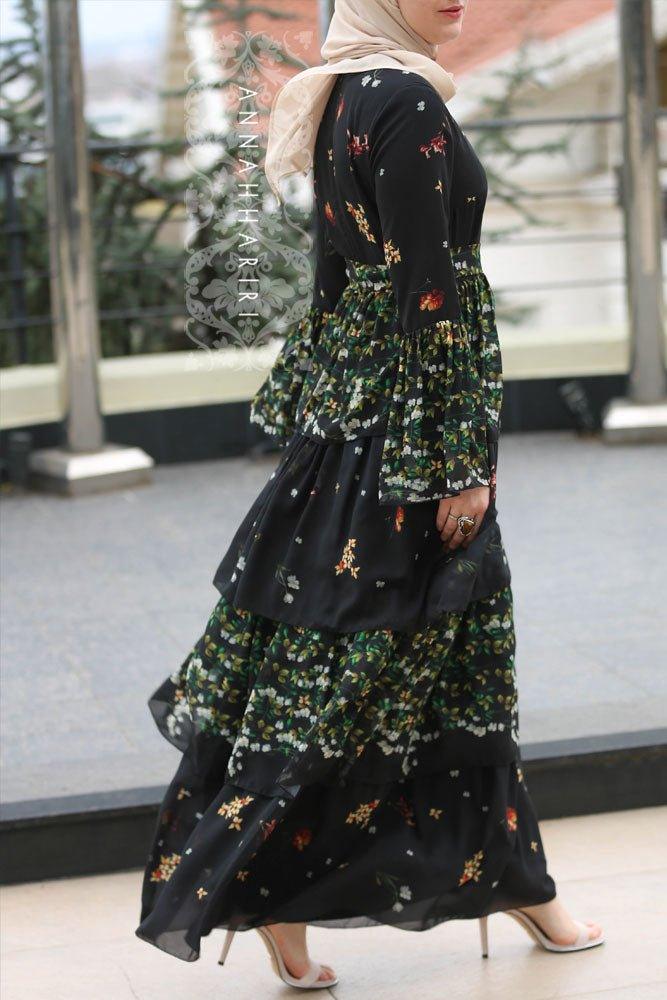 London Maxi Modest Dress - ANNAH HARIRI