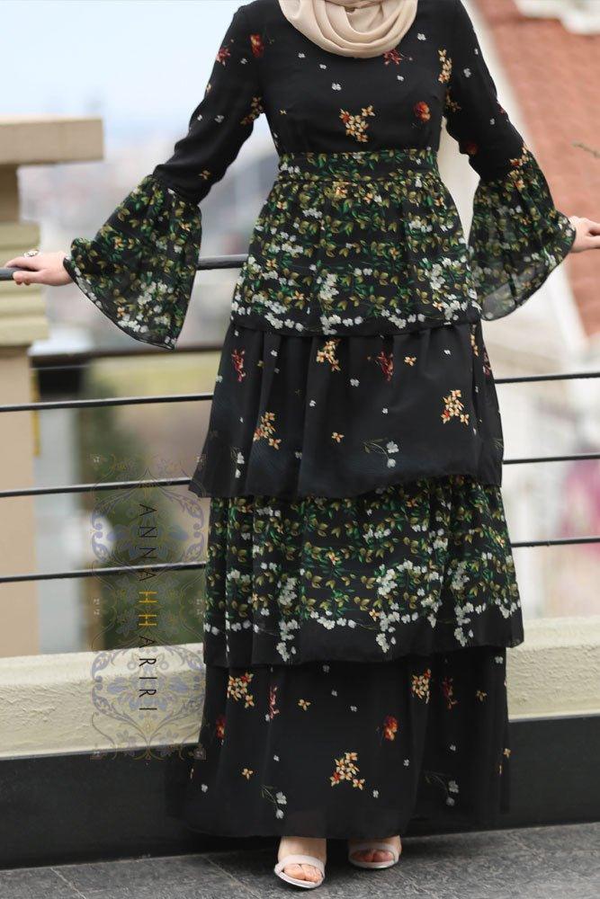 London Maxi Modest Dress - ANNAH HARIRI
