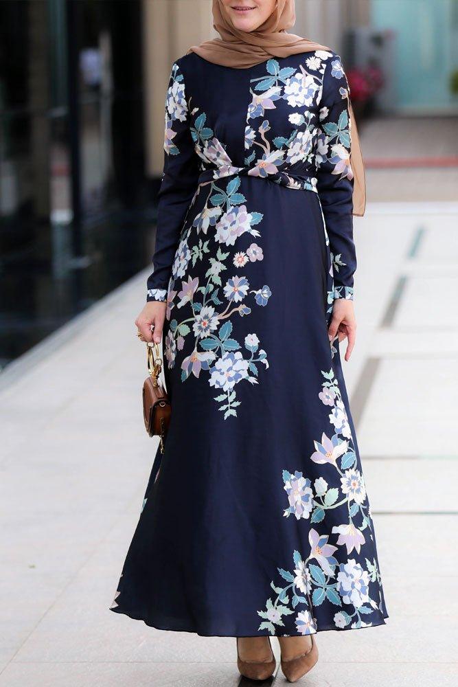Lotus Modest Dress - ANNAH HARIRI