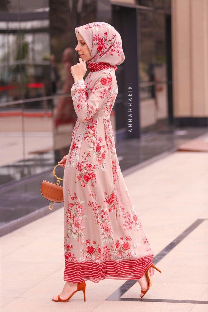 Matching Scarf Dress - ANNAH HARIRI