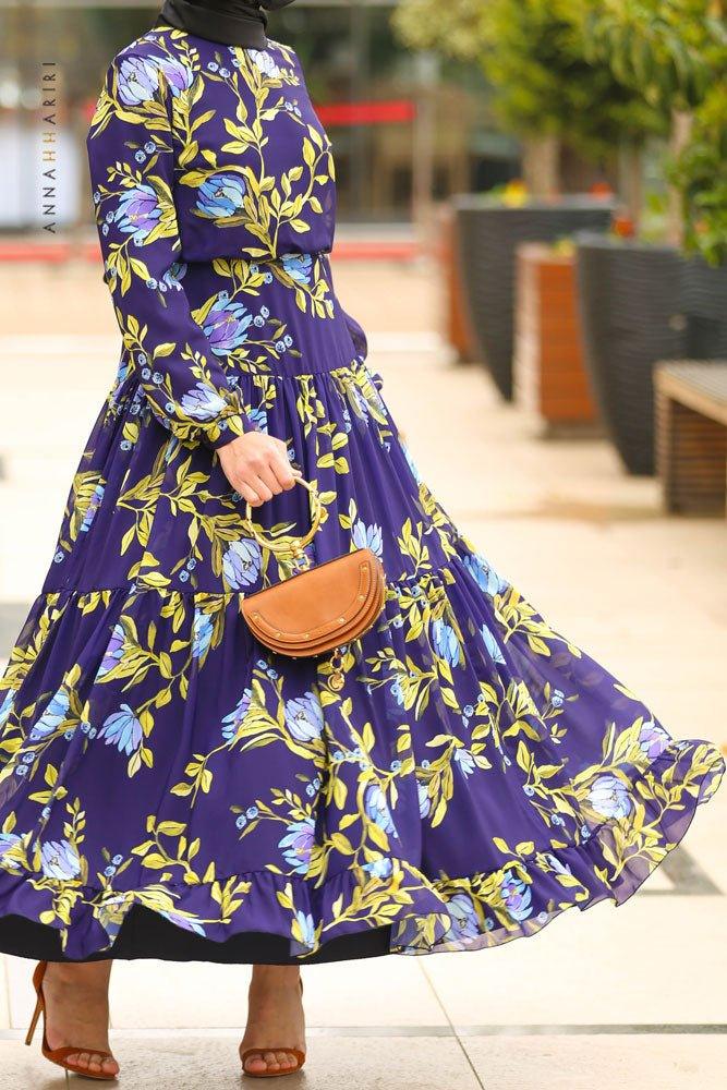 Mavi Modest Dress - ANNAH HARIRI
