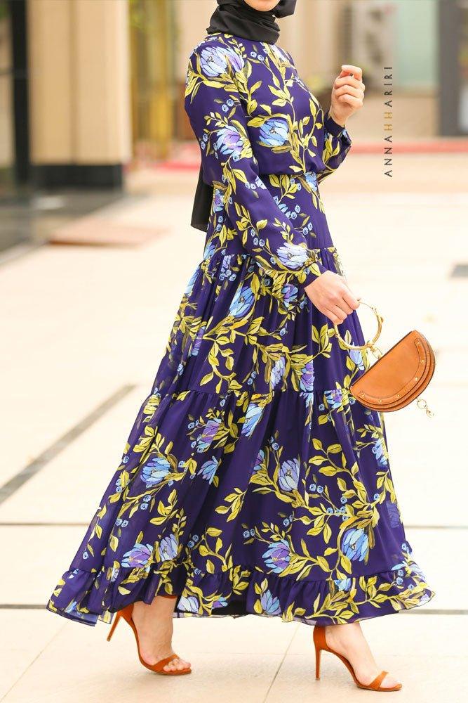 Mavi Modest Dress - ANNAH HARIRI