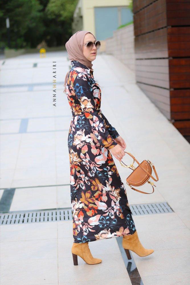 Modest Shirt Dress - ANNAH HARIRI