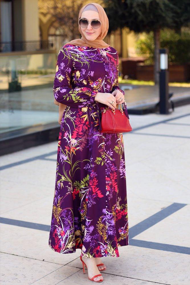 Mor Modest Dress - ANNAH HARIRI