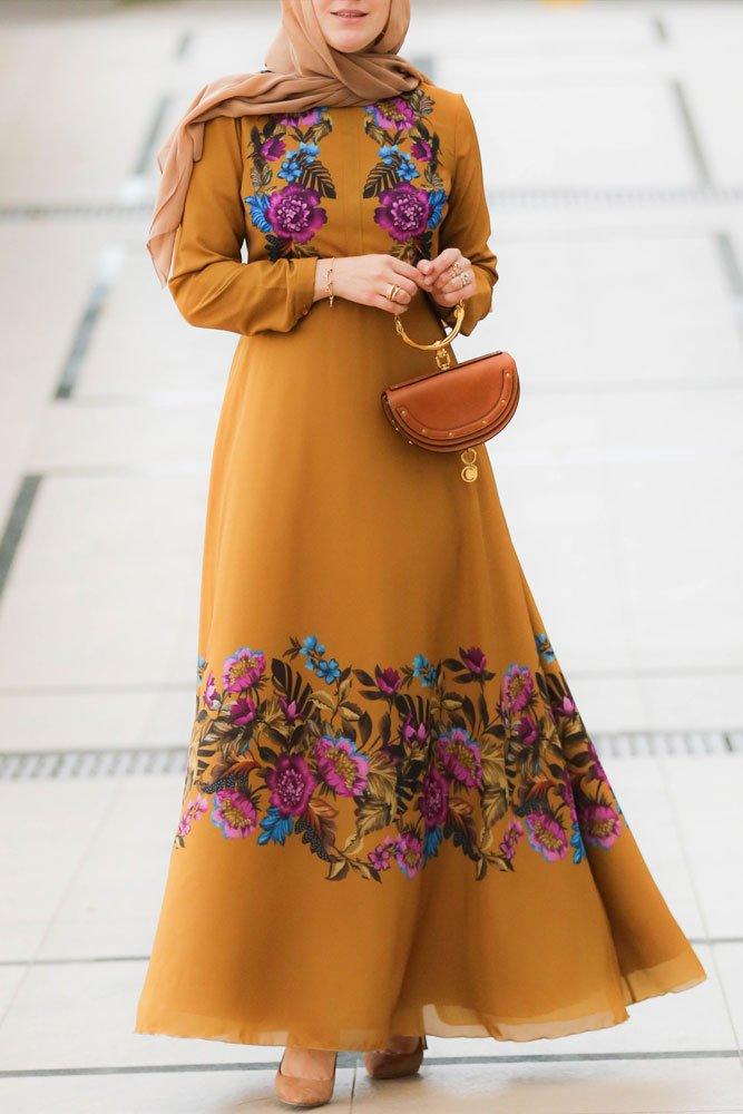 Mustard Yellow Dress - ANNAH HARIRI