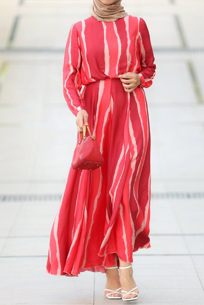 Ombre Viscose Dress - ANNAH HARIRI