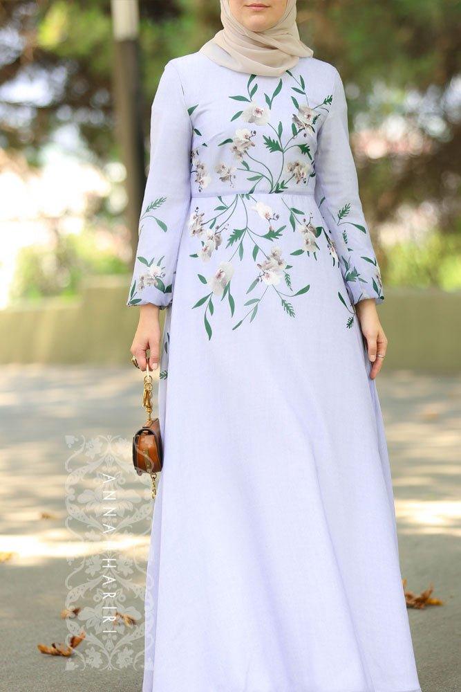 Orchid Modest Dress - ANNAH HARIRI