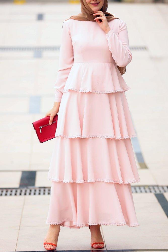 Pembe Modest Dress - ANNAH HARIRI