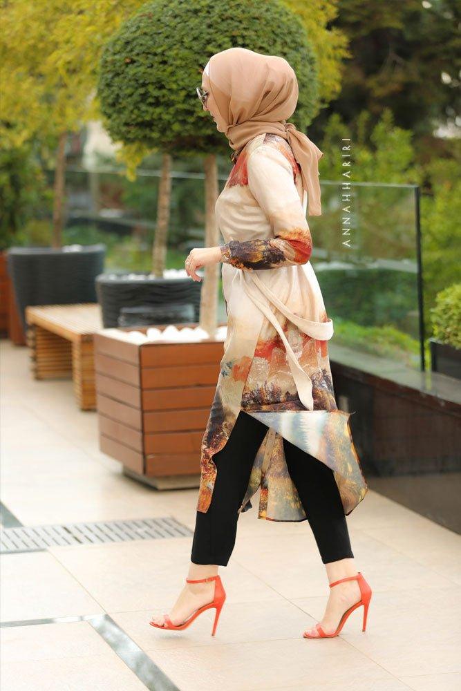 Peyzaj Modest Tunic - ANNAH HARIRI
