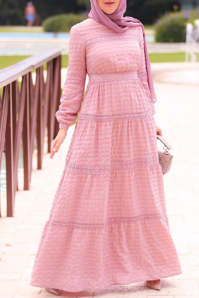 Pink Boho Dress - ANNAH HARIRI