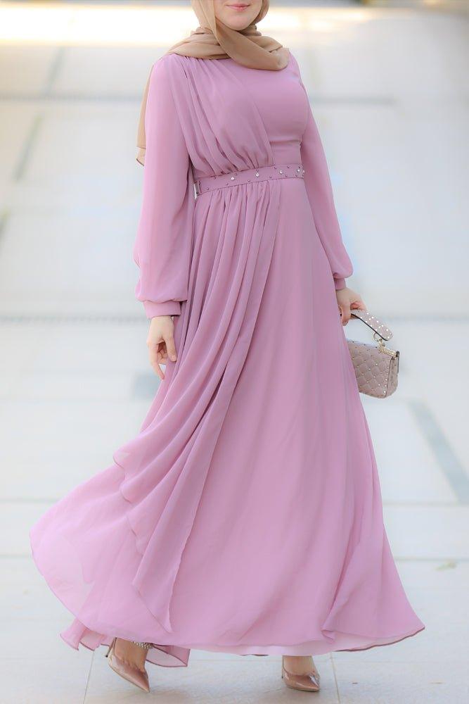 Pink Lydia Dress - ANNAH HARIRI