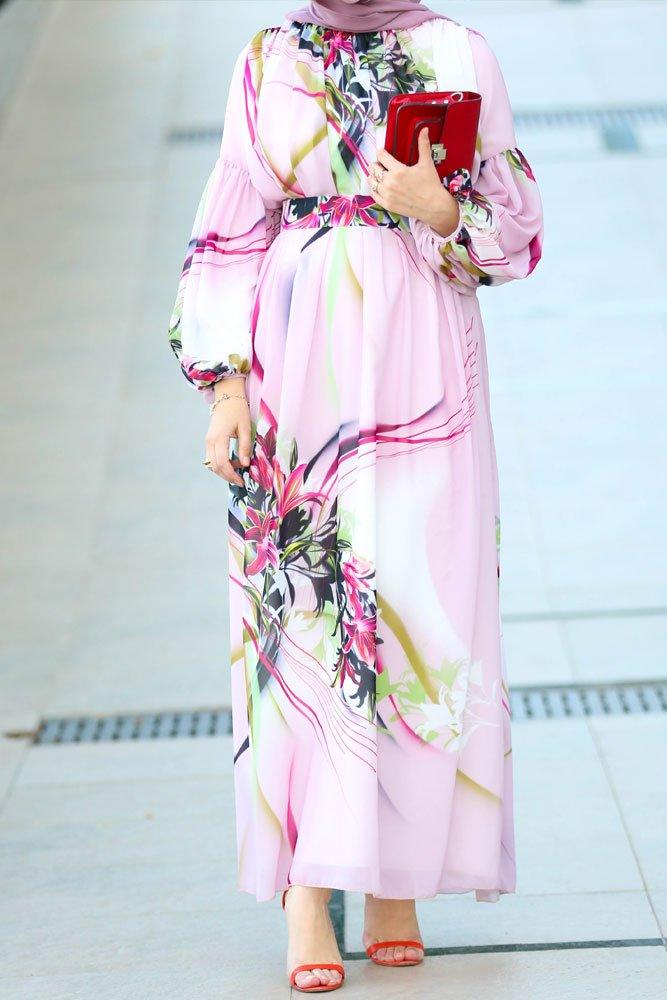 Pink Nerine Dress - ANNAH HARIRI