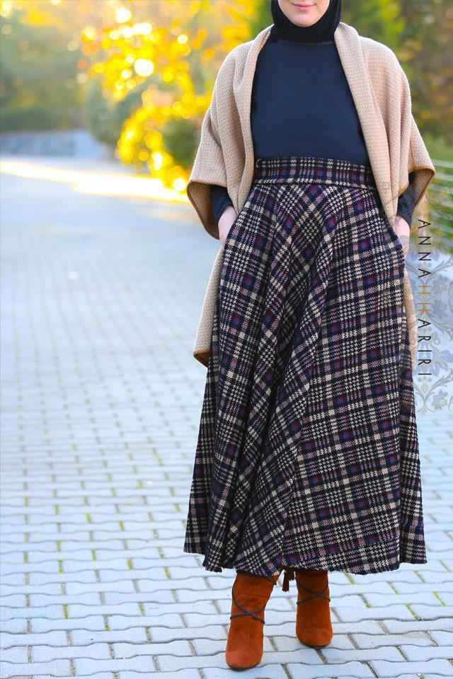 Plaid Skirt - ANNAH HARIRI
