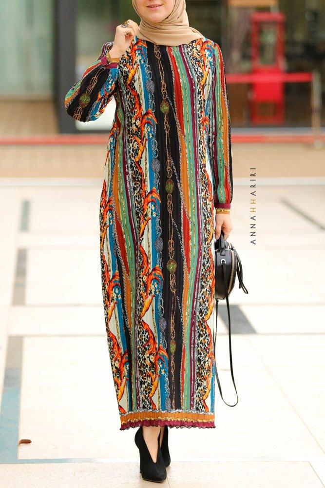 Pleated Pencil Dress - ANNAH HARIRI