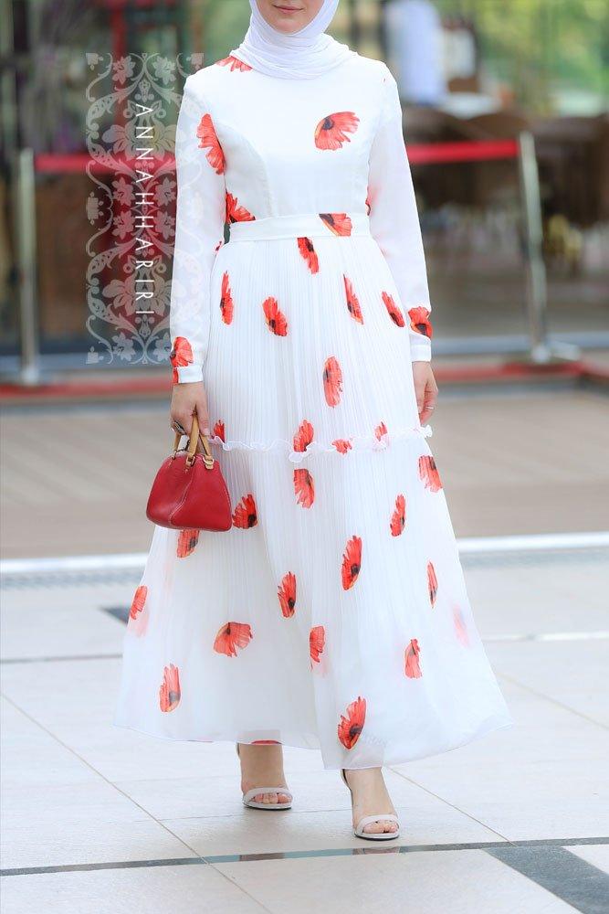 Poppy Flower Dress - ANNAH HARIRI