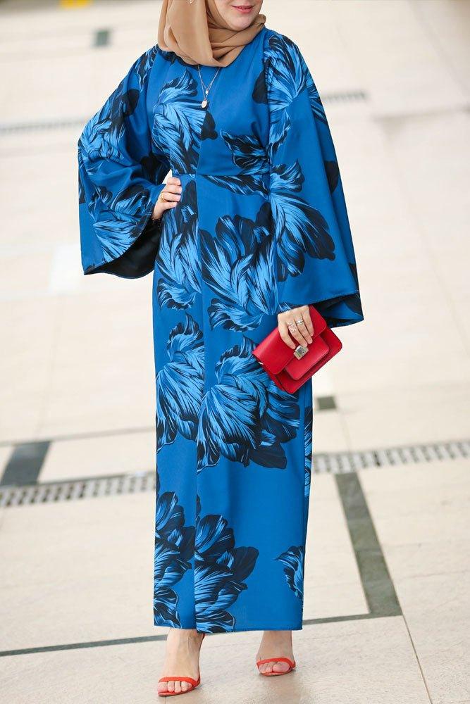 Printaa Modest Dress - ANNAH HARIRI