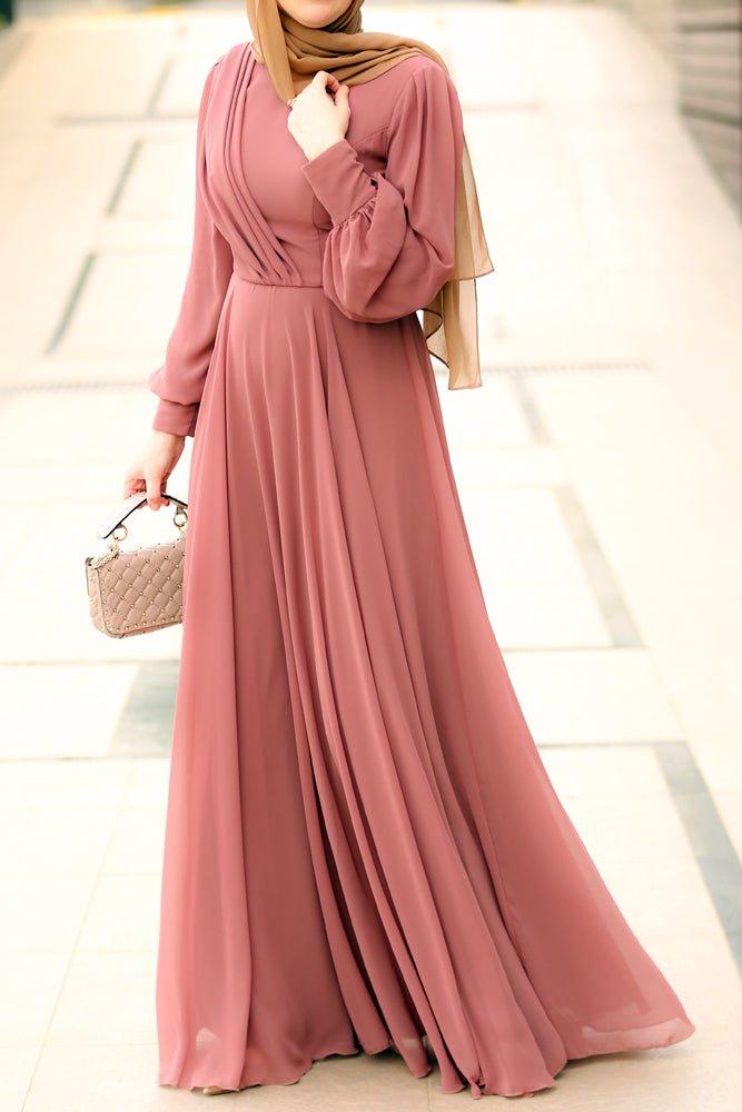 Quine Modest Dress - ANNAH HARIRI
