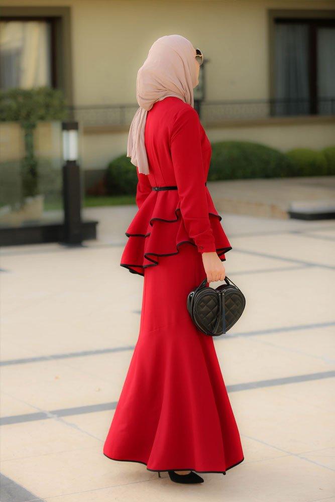 Red Stunning Dress - ANNAH HARIRI
