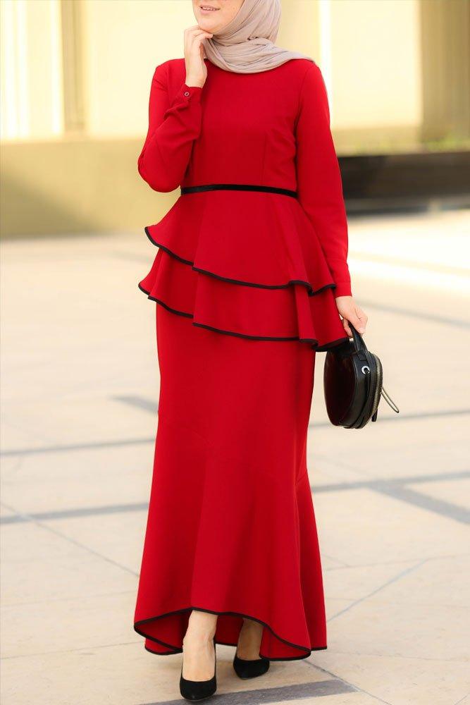 Red Stunning Dress - ANNAH HARIRI